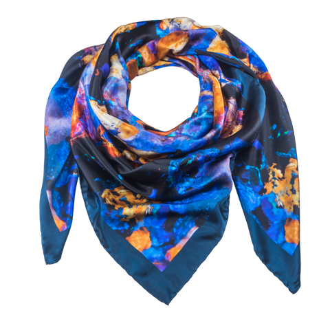 Indus 2 - Silk Scarf - Celestial Collections