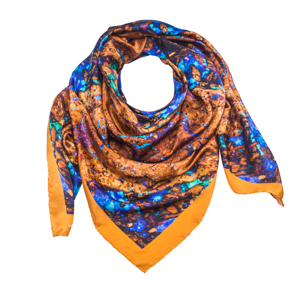 Pyxis 2 - Silk Scarf - Celestial Collections