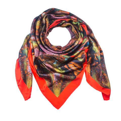 Spica 1 - Silk Scarf - Celestial Collections
