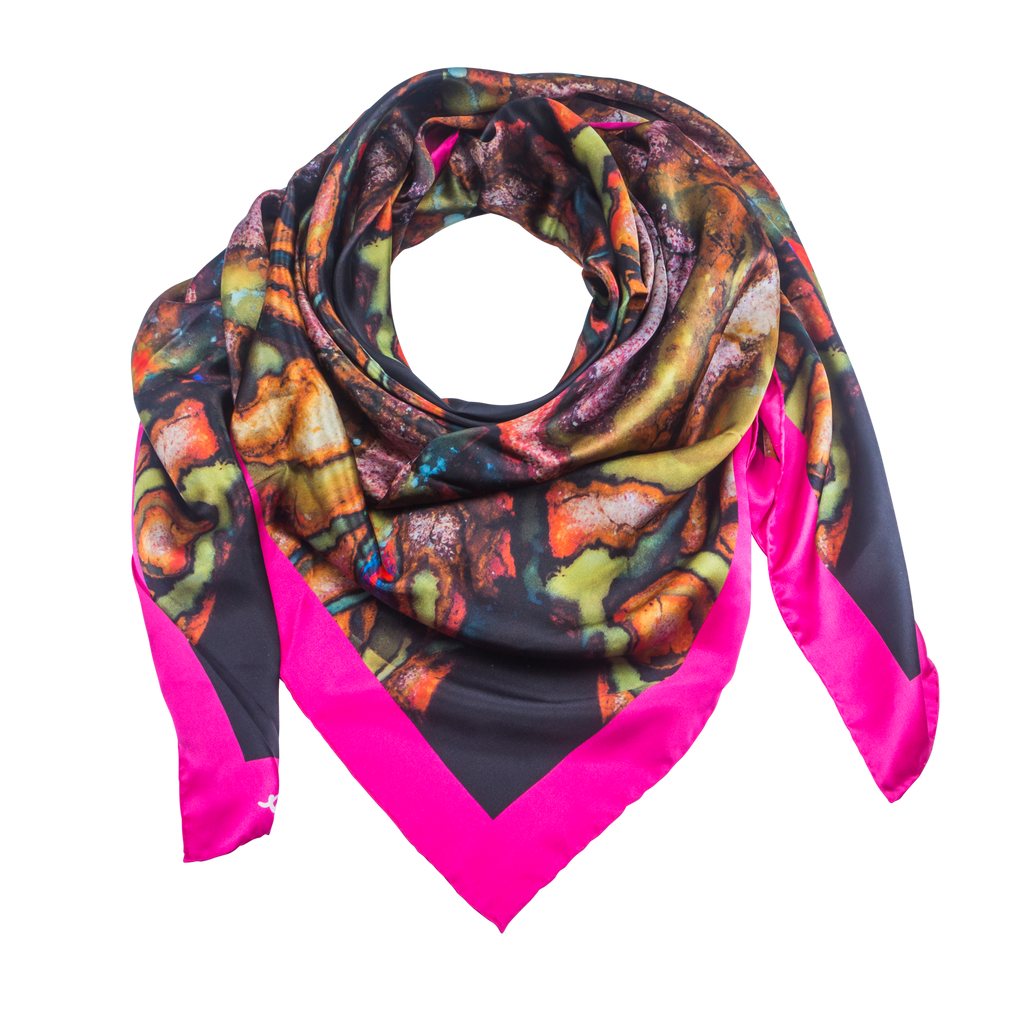 Spica 2 - Silk Scarf - Celestial Collections